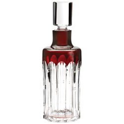 Waterford Cut Lead Crystal Mixology Decanter, Red